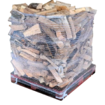 1Palette de Bois de Chauffage en Charme Séché au Four - Bûches 33cm