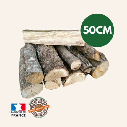 Bois de chauffage Chêne 50 cm – 2 stères