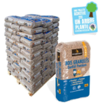 Palette de granulés de bois Woodstock Premium – 72 sacs de 15 kg
