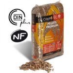 Granulés de bois Crépito Premium 15 kg – DINplus NF
